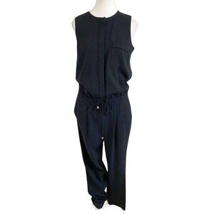 NWOT JUDITH & CHARLES BLACK UTILITY SLEEVELESS FULL LENGTH JUMPSUIT - XS